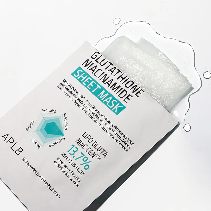 Glutathione Niacinamide Sheet Mask - Image 3