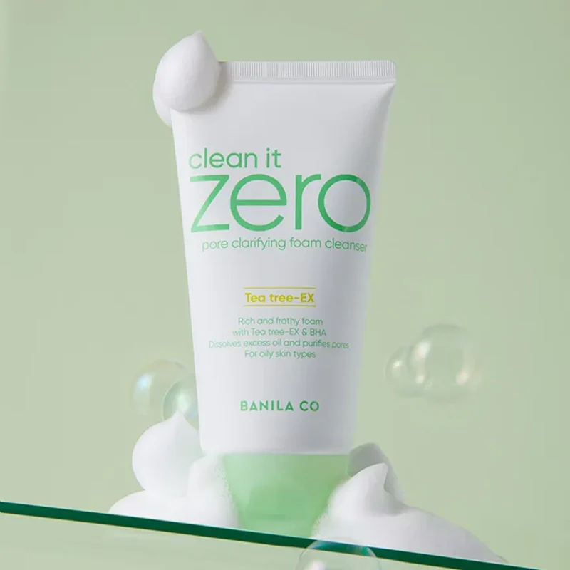 Clean It Zero Pore Clarifying Foam Cleanser - Image 3