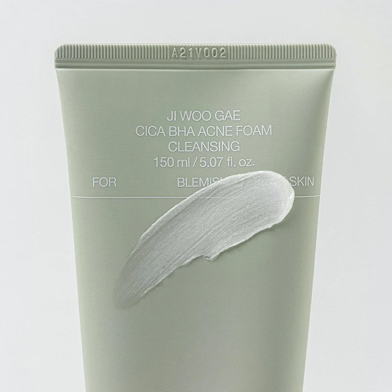 Ji Woo Gae Cica Bha Acne Foam Cleansing - Image 2