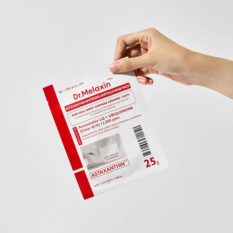 Astaxanthin Whitening Ampoule Mask Pack - Image 4