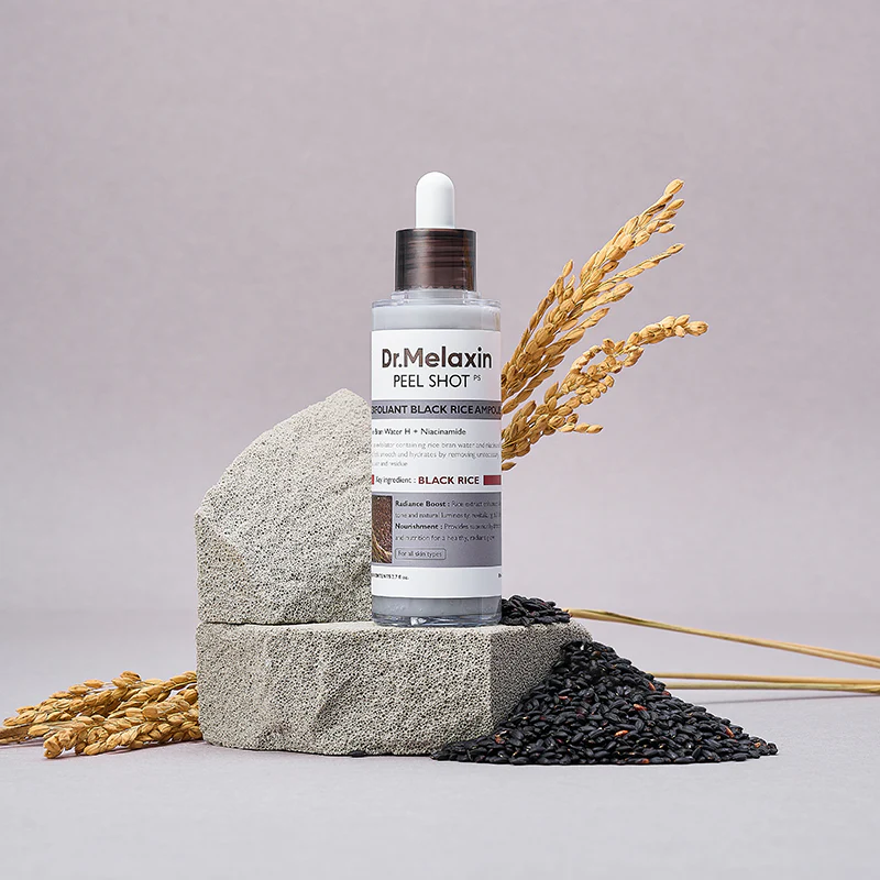 Peel Shot Exfoliant Black Rice Ampoule - Image 5