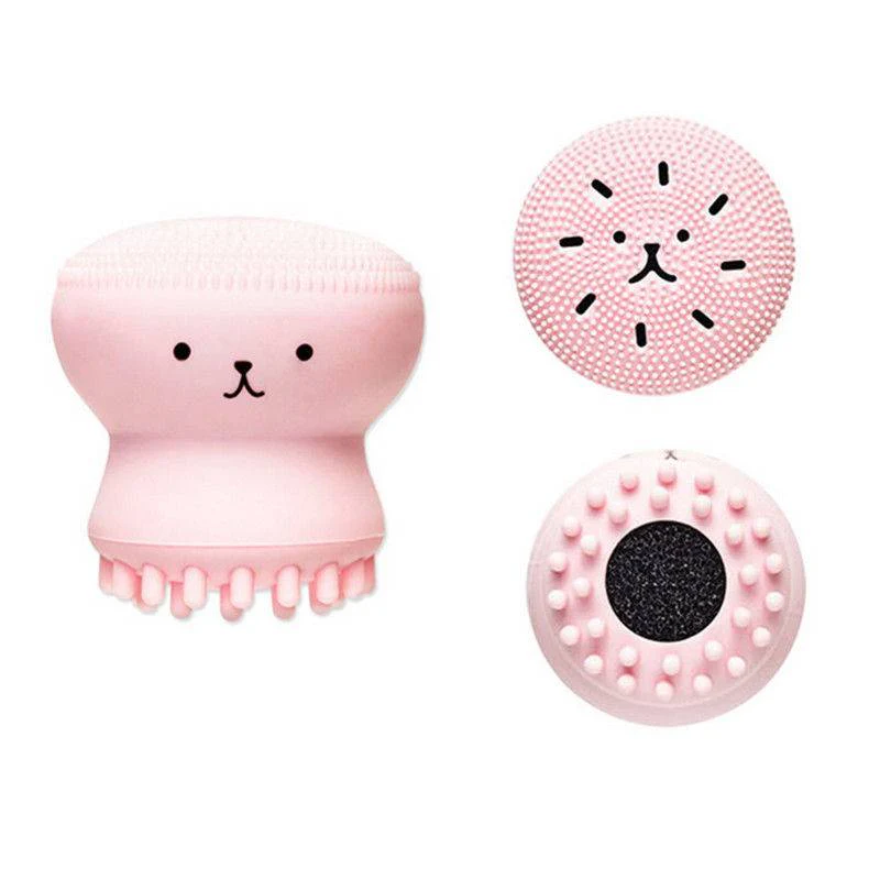 Exfoliating Jellyfish Silicon Brush - Image 2