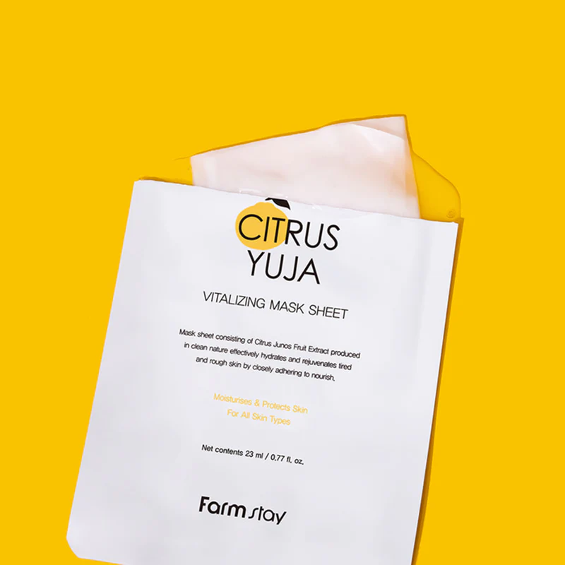 Citrus Yuja Vitalizing Mask Sheet - Image 4