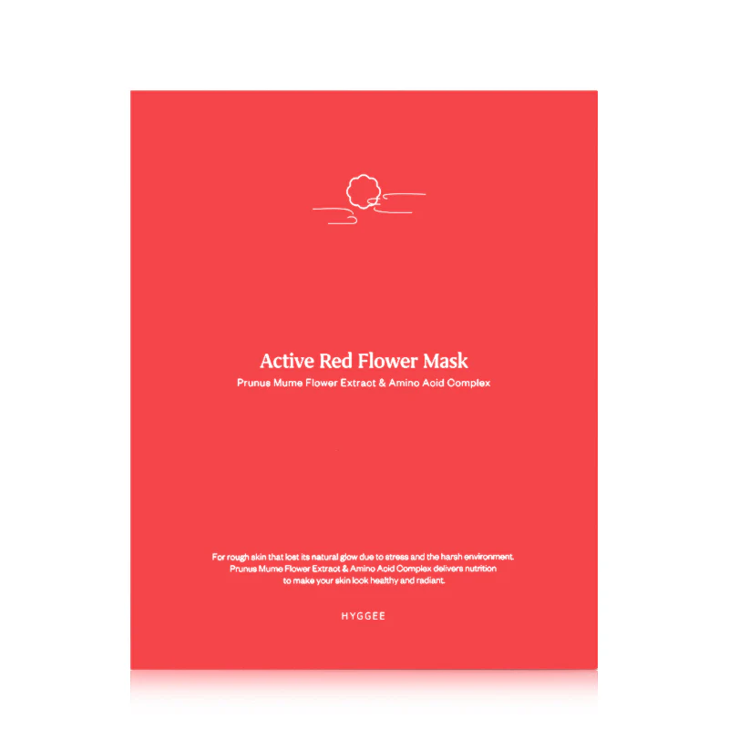 Active Red Flower Mask - Image 2