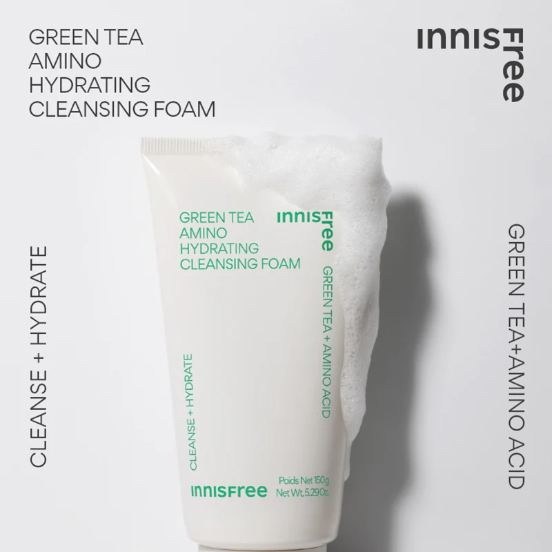 Green Tea Amino Hydrating Cleansing Foam - Image 6