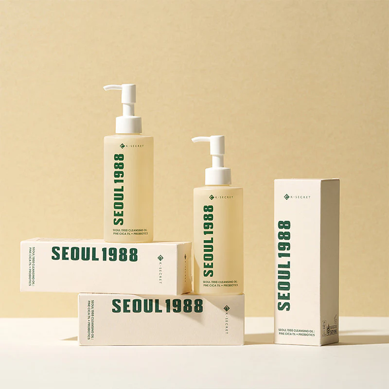 SEOUL 1988 Cleansing Oil : Pine Cica 1% + Probiotics - Image 8