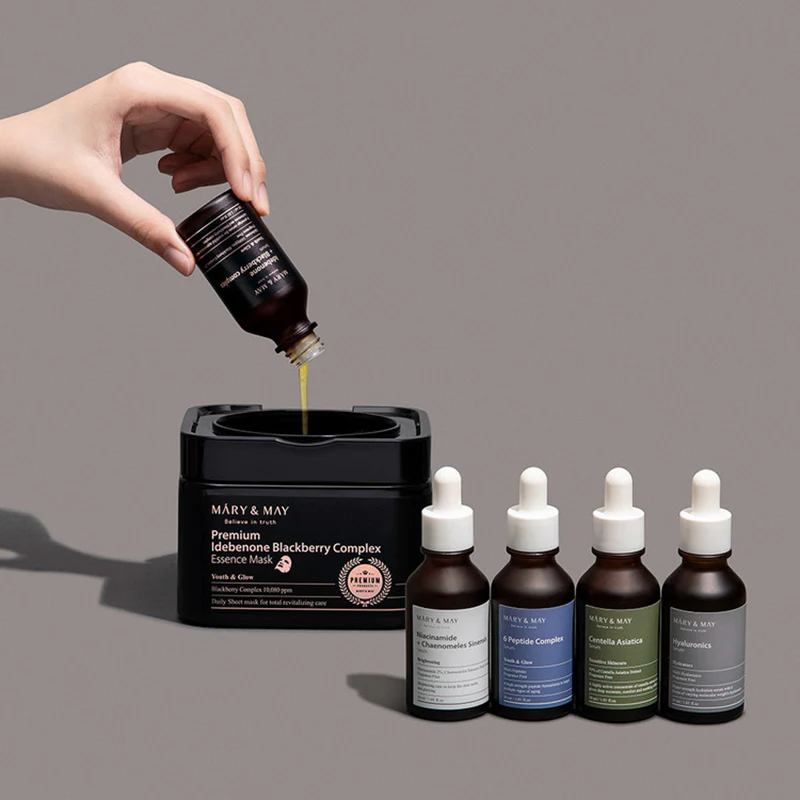 Premium Idebenone Blackberry Complex Essence Mask - Image 7