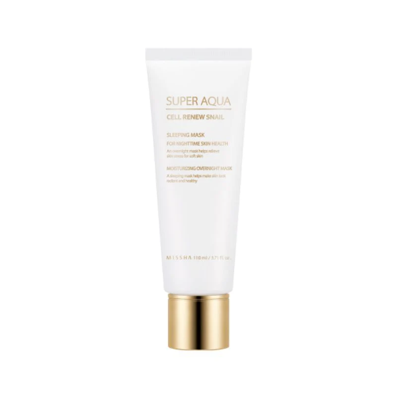 Super Aqua Cell Re Snail Sleeping Mask