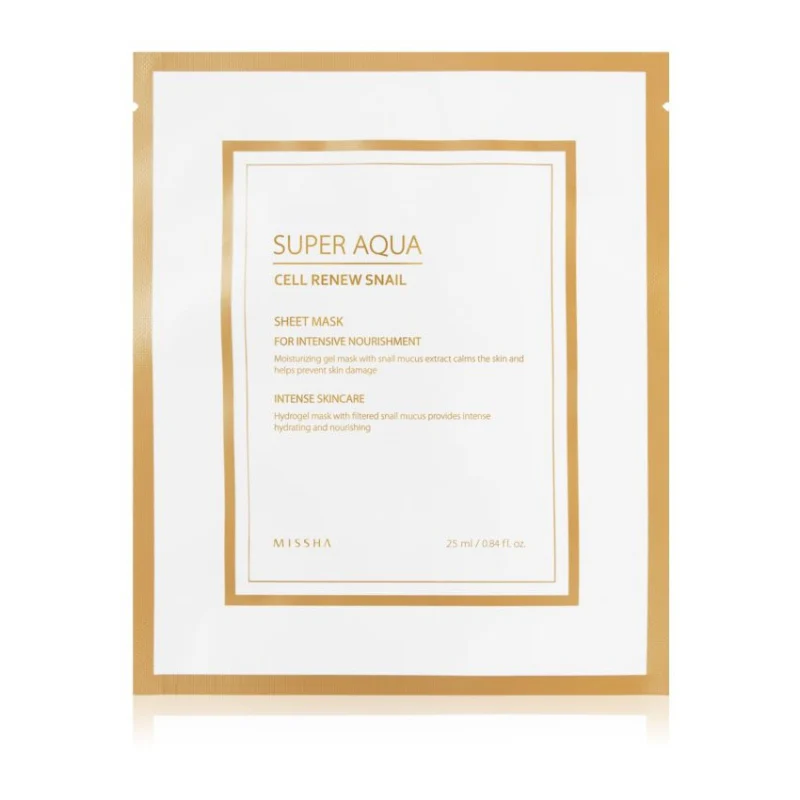 Super Aqua Cell Renew Snail Hydro Gel Mask