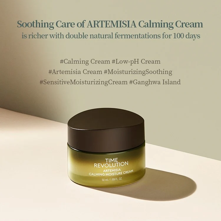 Time Revolution Artemisia Calming Moisture Cream - Image 3