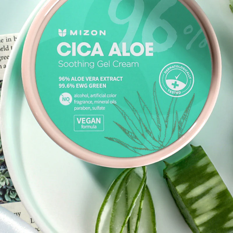 Cica Aloe 96% Soothing Gel Cream - Image 5