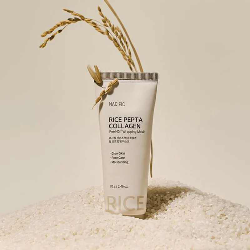 Rice Pepta Collagen Peel Off Wrapping Mask - Image 6