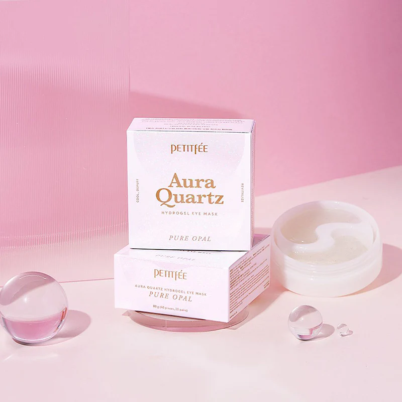 Aura Quartz Hydrogel Eye Mask Pure Opal - Image 3