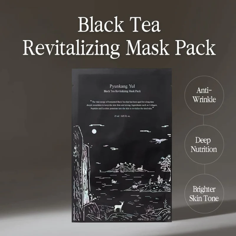 Black Tea Revitalizing Mask Pack - Image 2