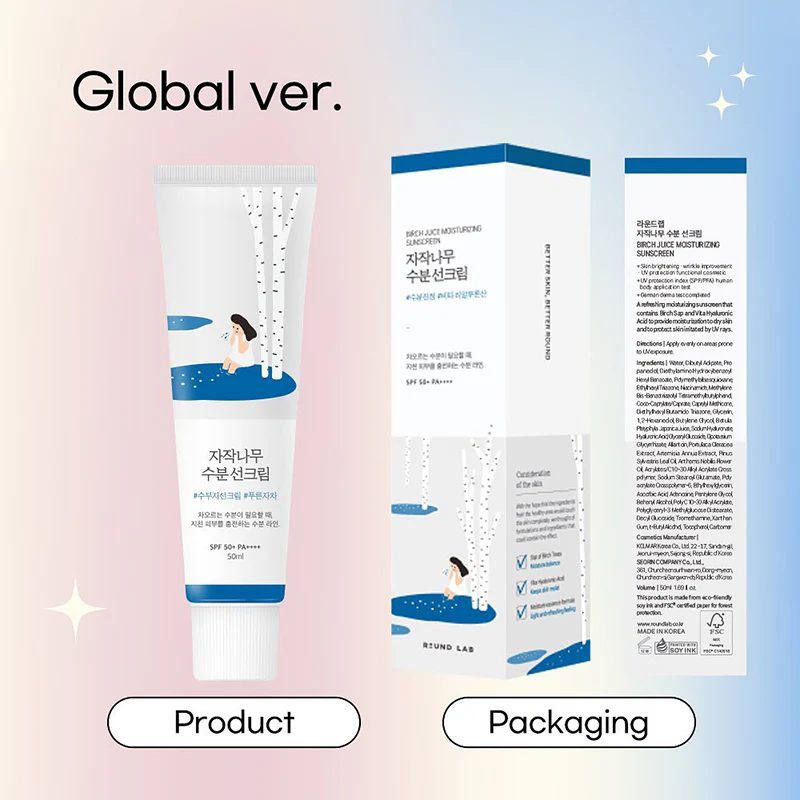 Birch Juice Moisturizing Sun Cream SPF50+ PA++++ - Image 8