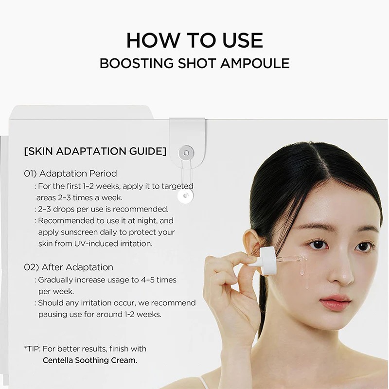 Madagascar Centella Niacinamide 10 Boosting Shot Ampoule - Image 9
