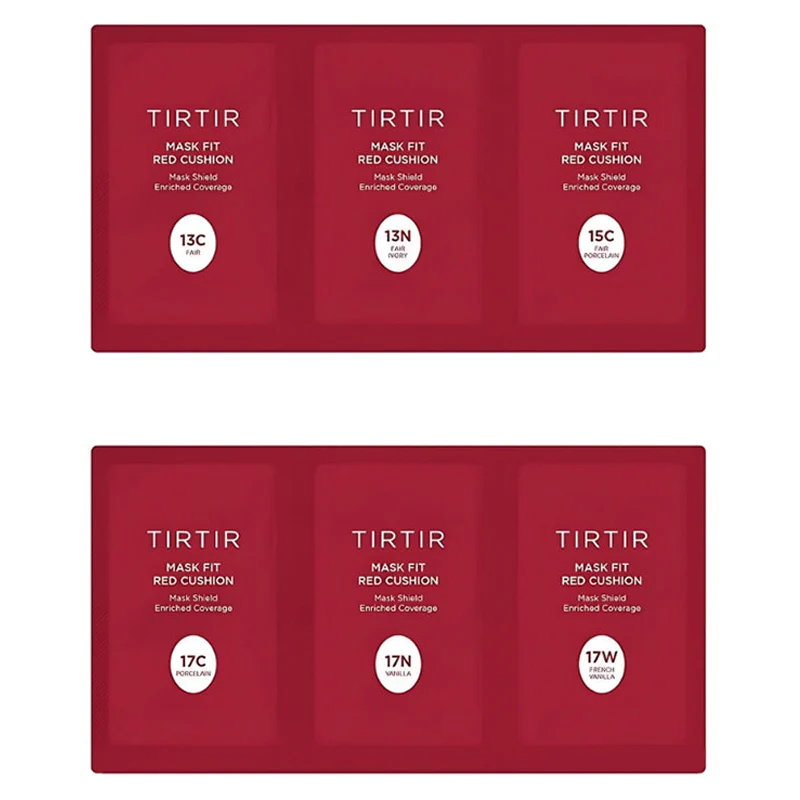 Mask Fit Red Cushion 6 Shade Trial Kit