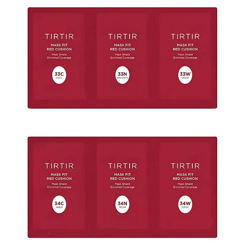Mask Fit Red Cushion 6 Shade Trial Kit - Image 2