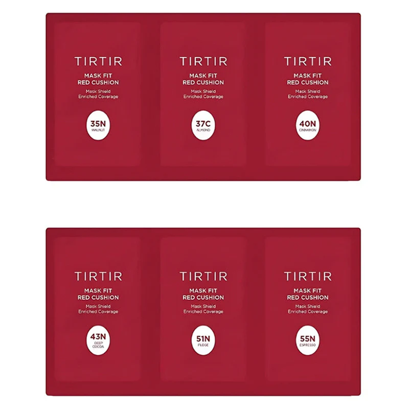 Mask Fit Red Cushion 6 Shade Trial Kit - Image 3